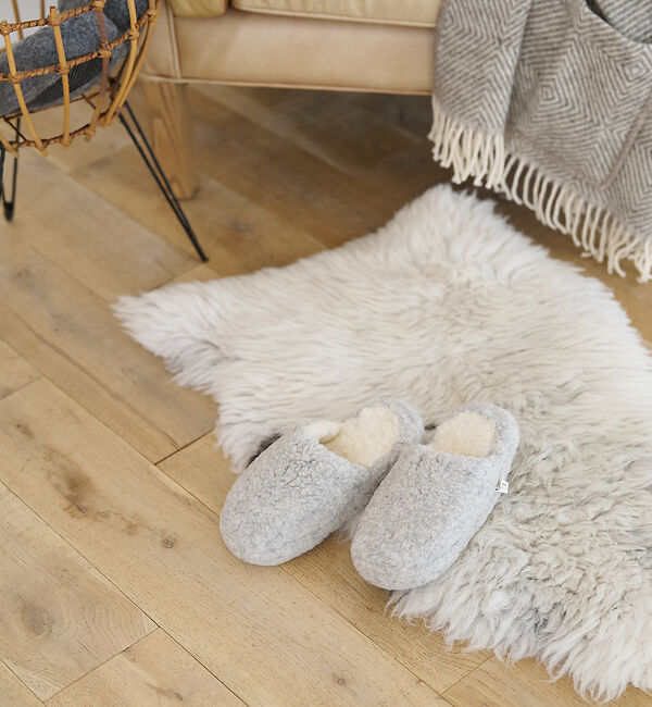 collex「【COLDBREAKER】 SLIPPER BASIC ボアルームシューズ」|本・CD・DVD|ライトグレー