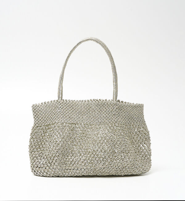 collex「【ANANS】 メタリック マクラメトートバッグ」|トートバッグ|