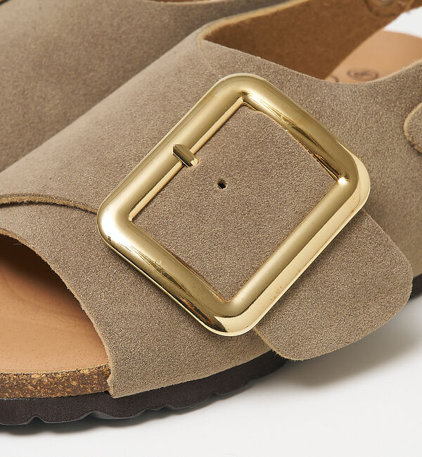 collex「【WEB限定】【PLAKTON/プラクトン】バックルサンダル」|サンダル|