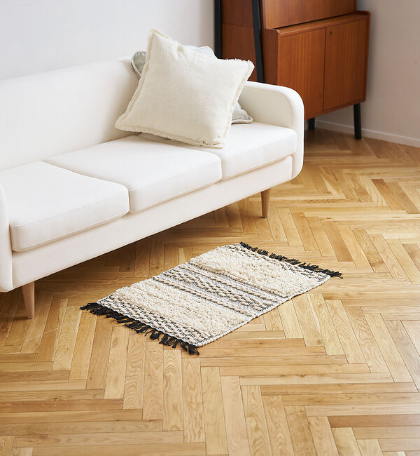 collex「RugRu ポップコーンストライプマット 50&times;70cm」|その他|
