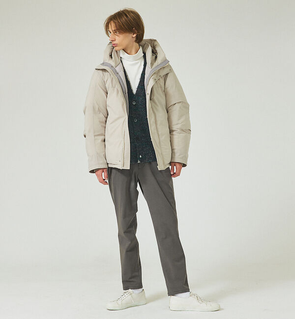 ABAHOUSE「【700FP】パファーダウンジャケット / ショートブルゾン」|ダウン|