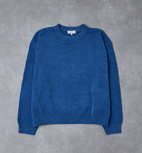 ABAHOUSE「【AH ABAHOUSE】ハイゲージモール クルーネックニット」|ニット・セーター|