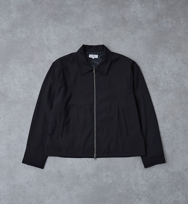 ABAHOUSE「【AH ABAHOUSE】クロップド ダブルジップアップブルゾン」|ブルゾン・スタジャン|