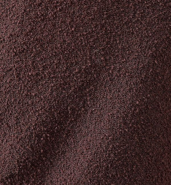 ABAHOUSE「コットンブークレー ダブルZIP ニットブルゾン / クルーカーディガン」|ブルゾン・スタジャン|