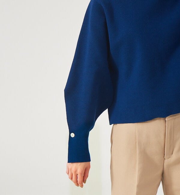 qualite「ミラノリブフォルムニットプルオーバー」|ニット・セーター|