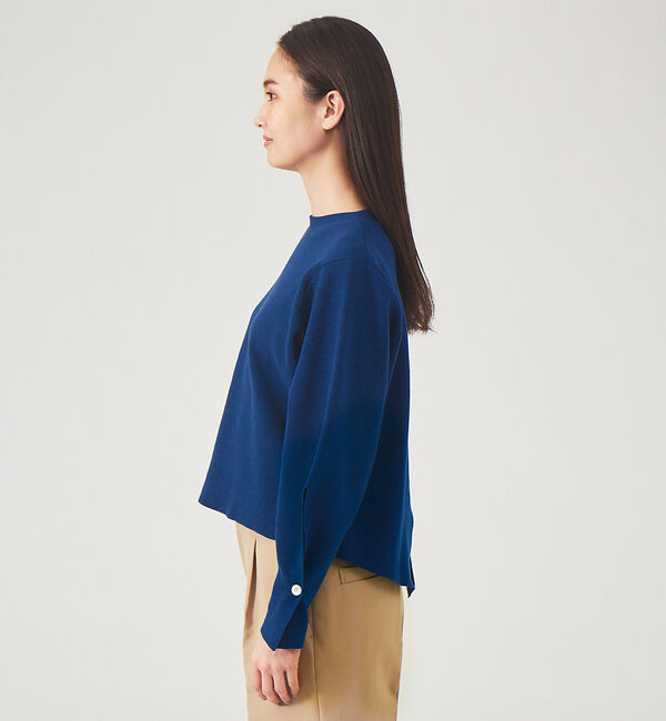 qualite「ミラノリブフォルムニットプルオーバー」|ニット・セーター|