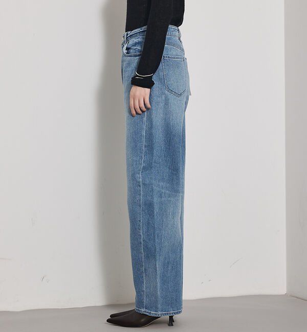 qualite「【Healthy DENIM】Corn カーブデニム」|デニム|