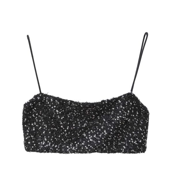 TIARA「【CINOH/チノ】ニットキャミ」|ニット・セーター|ブラック