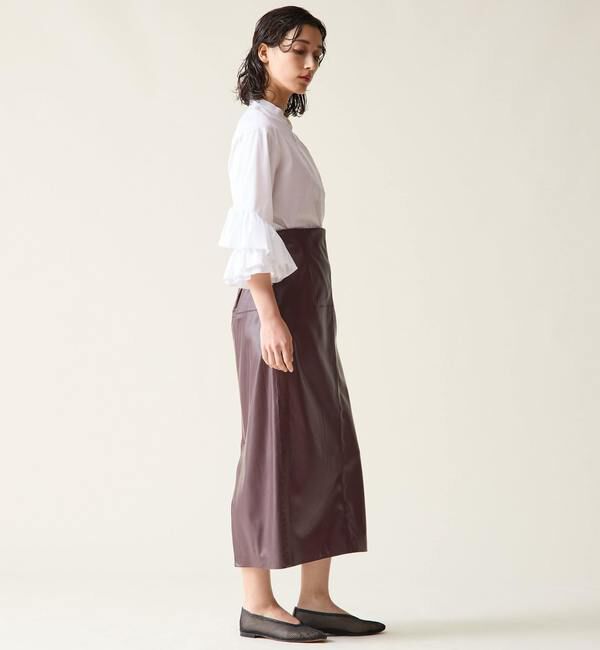 TIARA「フリルスリーブシャツブラウス」|シャツ・ブラウス|