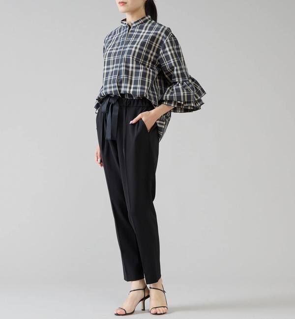 TIARA「フリルスリーブシャツブラウス」|シャツ・ブラウス|