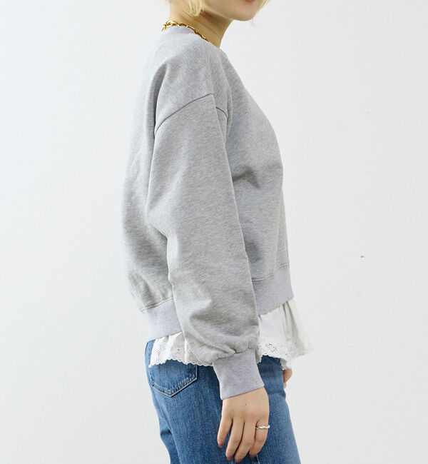 SOFFITTO「サテンドッキングスウェット」|スウェット・ジャージ|