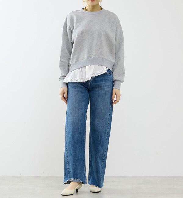 SOFFITTO「サテンドッキングスウェット」|スウェット・ジャージ|