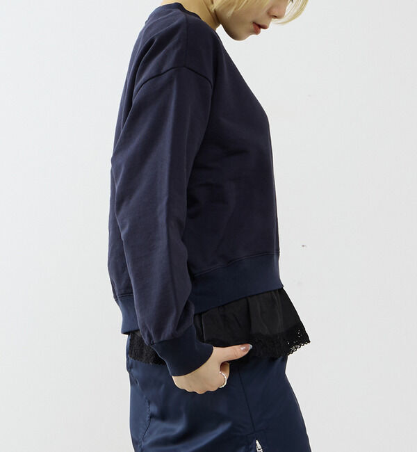 SOFFITTO「サテンドッキングスウェット」|スウェット・ジャージ|