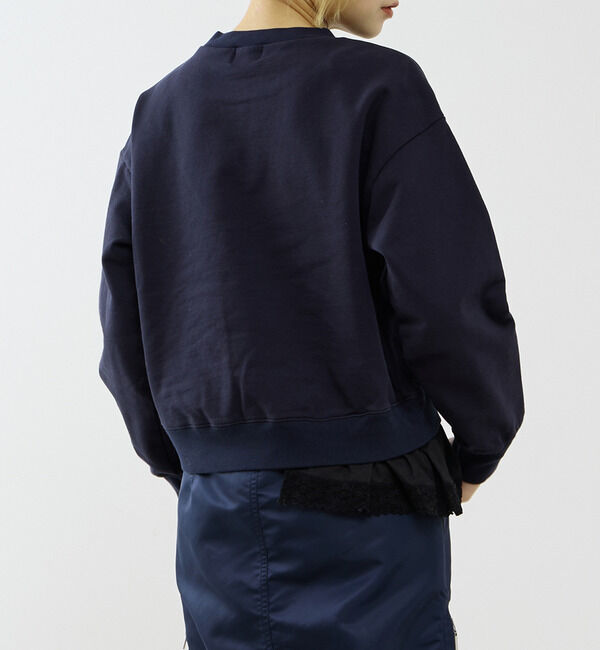 SOFFITTO「サテンドッキングスウェット」|スウェット・ジャージ|