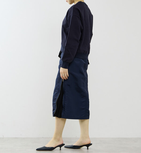 SOFFITTO「サテンドッキングスウェット」|スウェット・ジャージ|