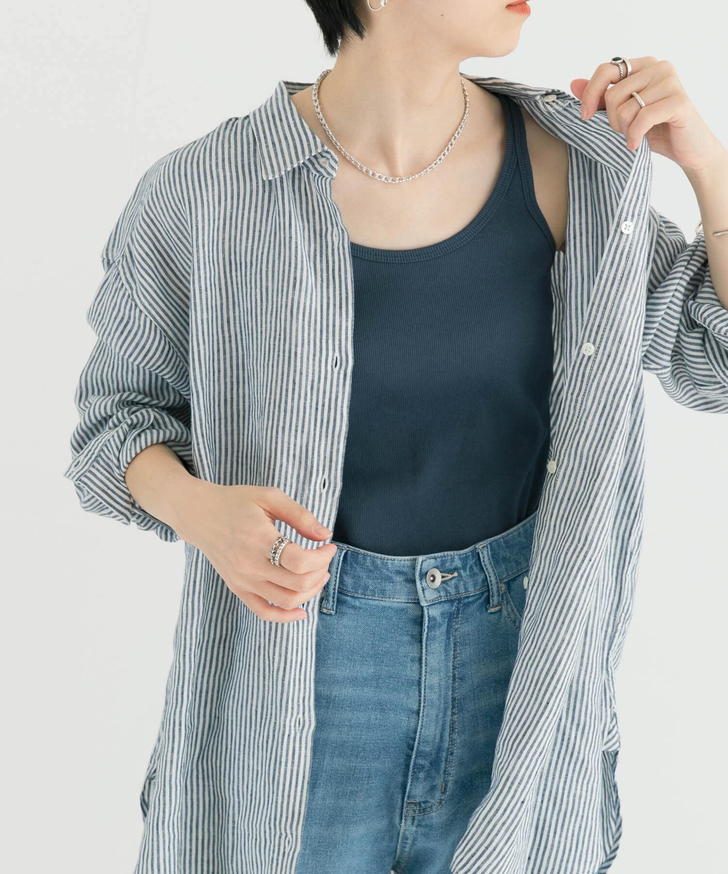 URBAN RESEARCH「『MADE IN JAPAN』リブタンクトップ」|タンクトップ|