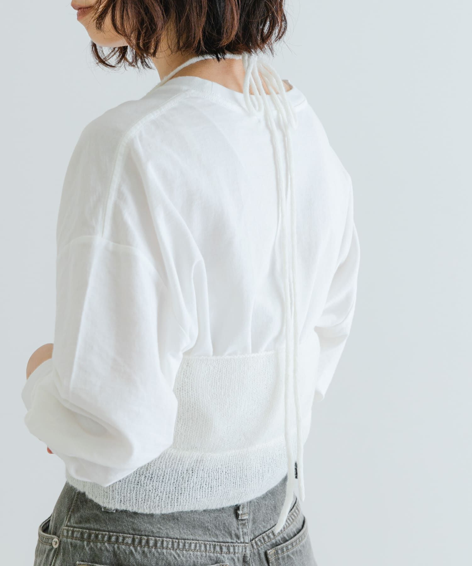 URBAN RESEARCH「ヘアリーニットビスチェ」|キャミソール|