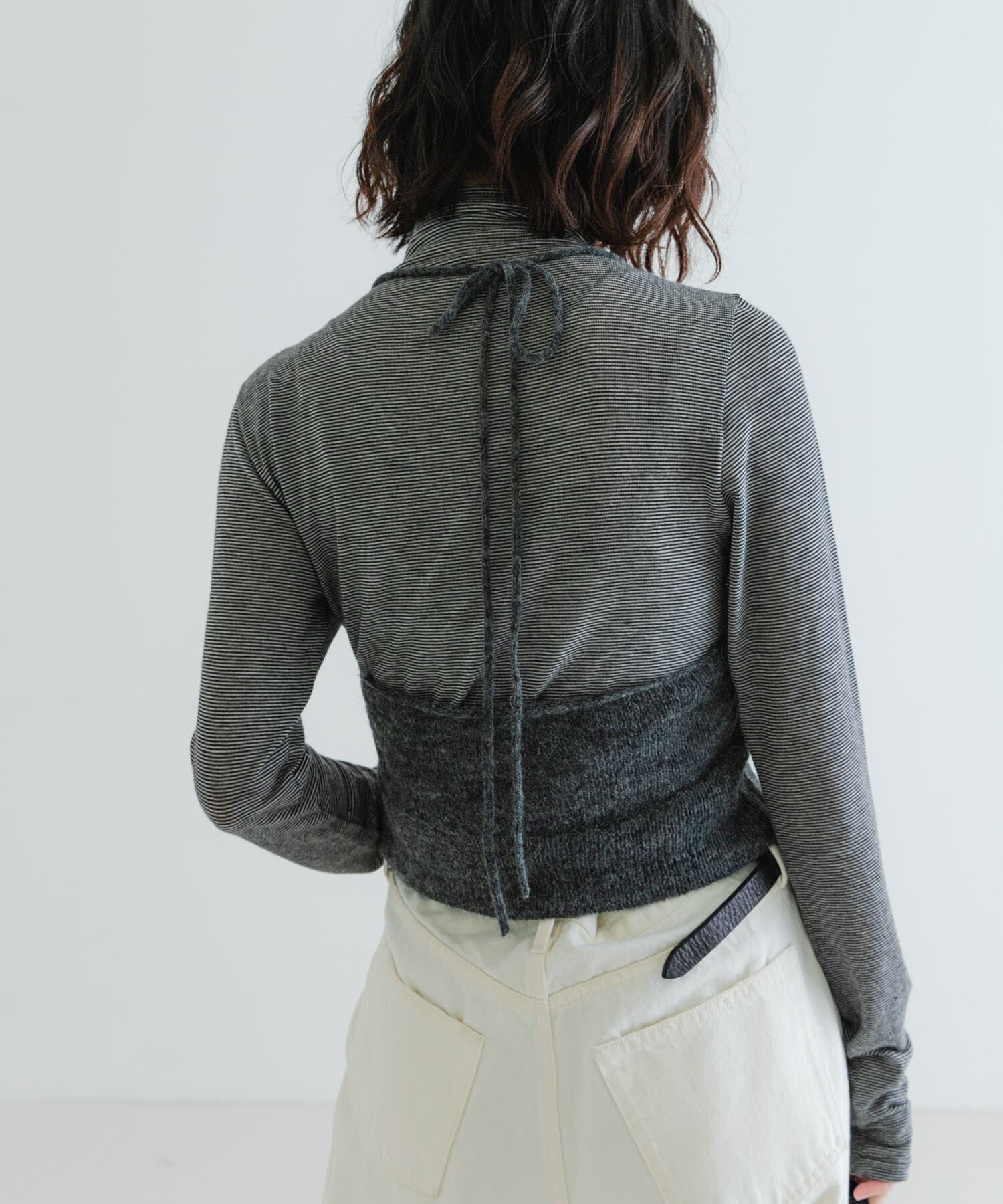 URBAN RESEARCH「ヘアリーニットビスチェ」|キャミソール|