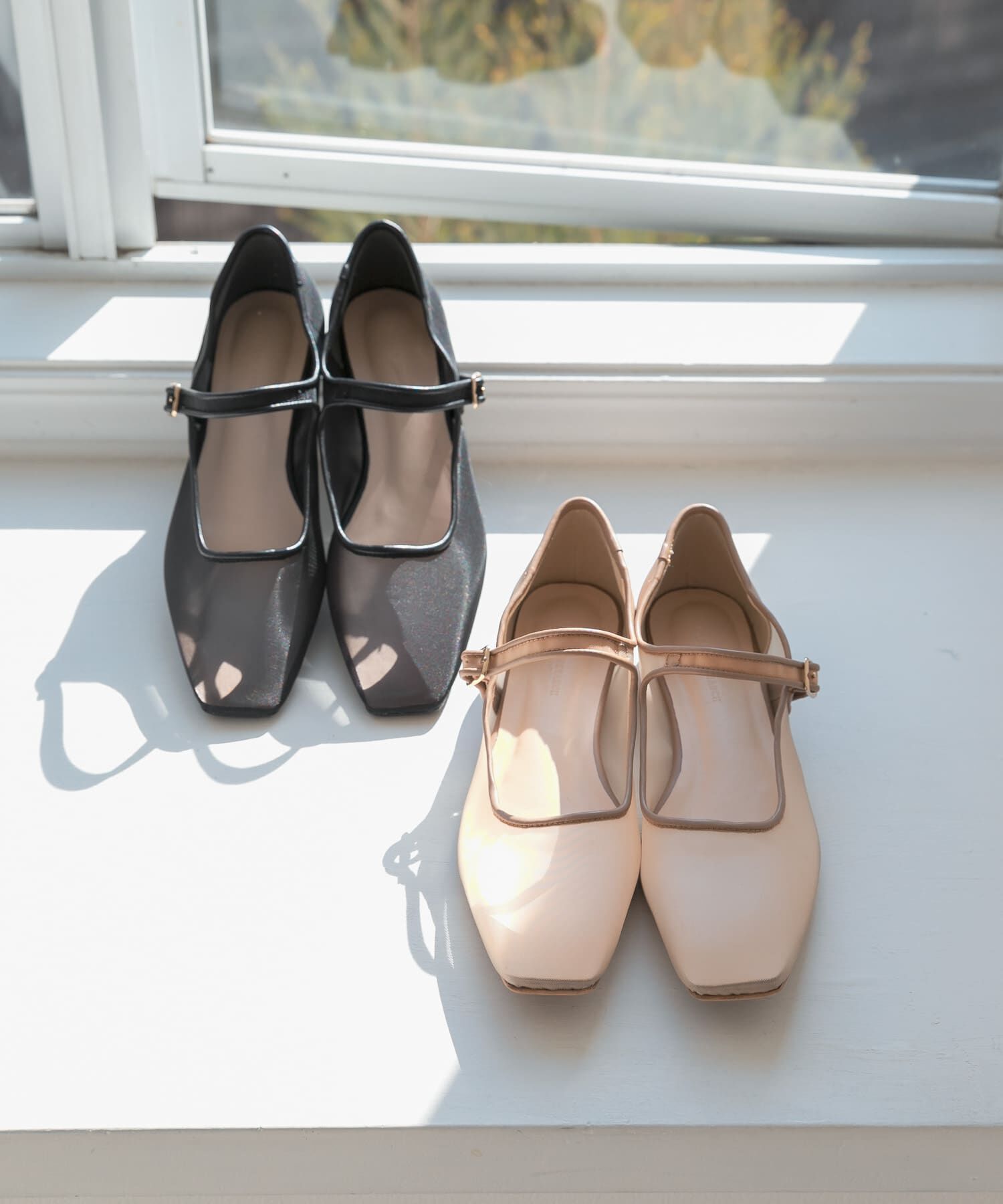 URBAN RESEARCH「シアーメリージェーンフラットシューズ」|パンプス|