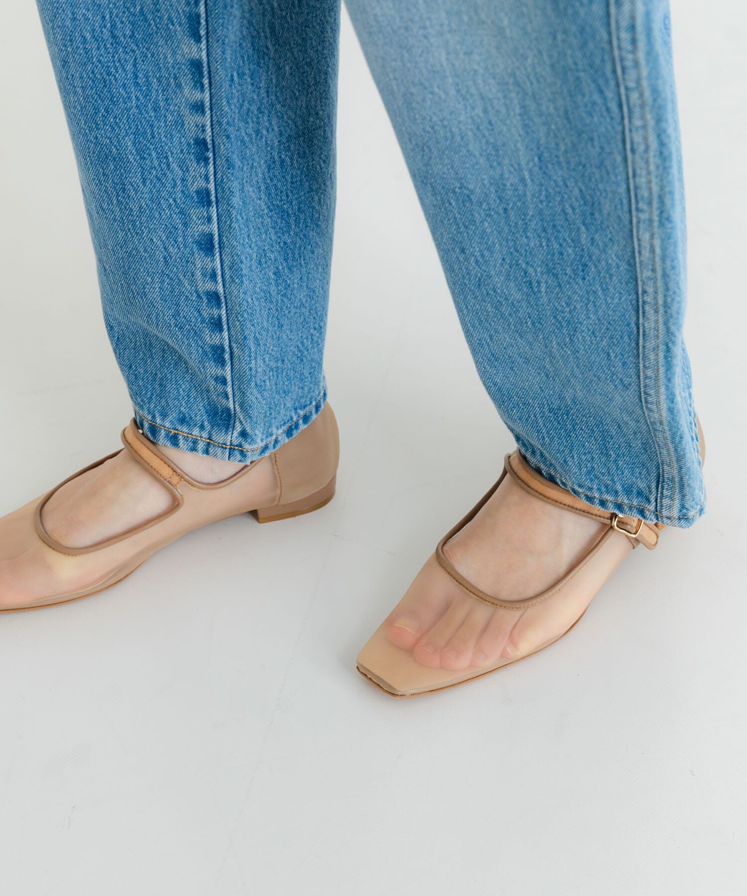 URBAN RESEARCH「シアーメリージェーンフラットシューズ」|パンプス|