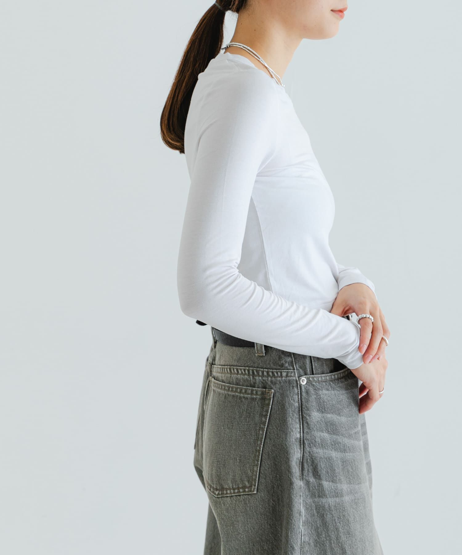 URBAN RESEARCH「NINETY PERCENT　TYRA TOP」|Tシャツ・カットソー|