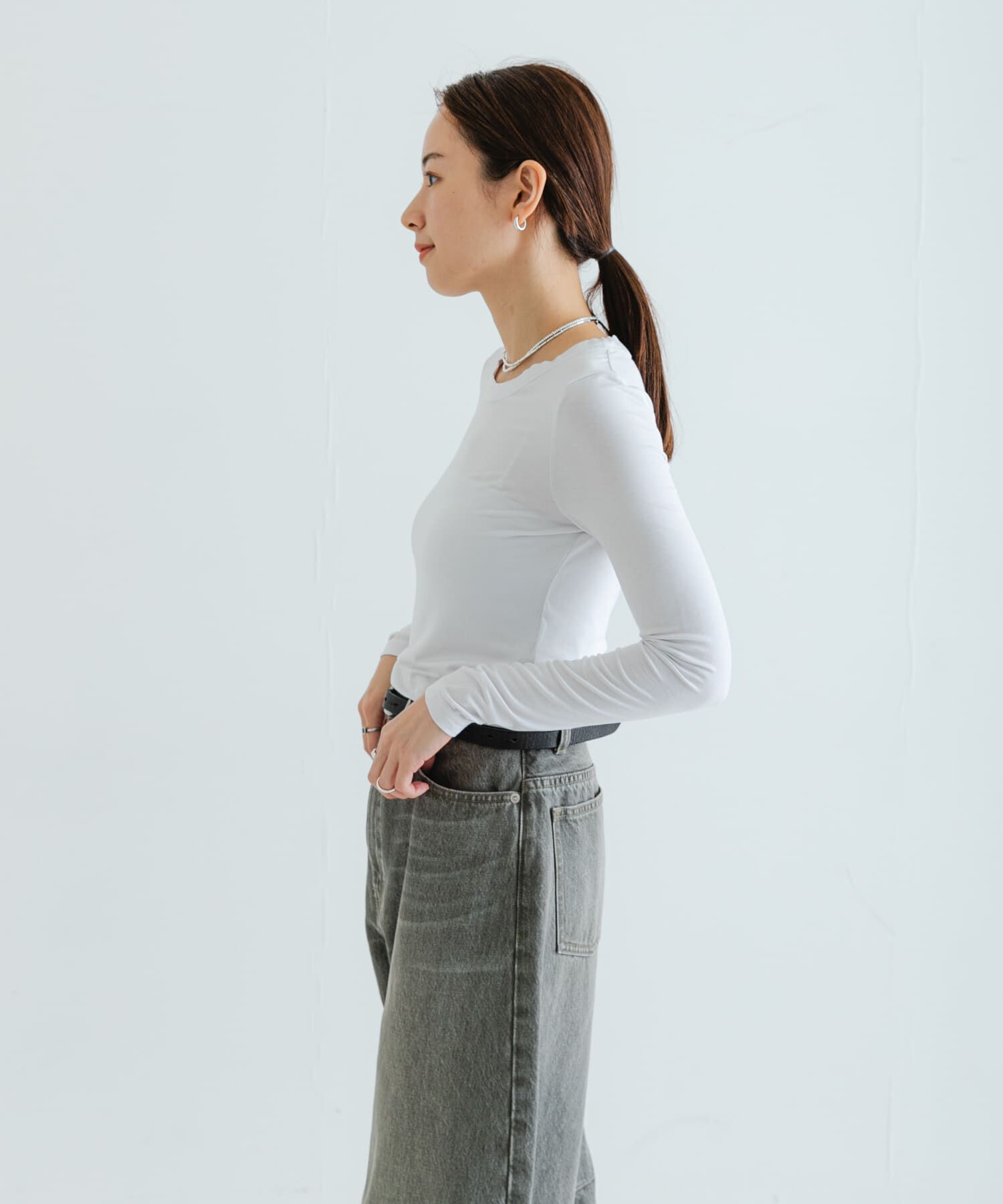 URBAN RESEARCH「NINETY PERCENT　TYRA TOP」|Tシャツ・カットソー|