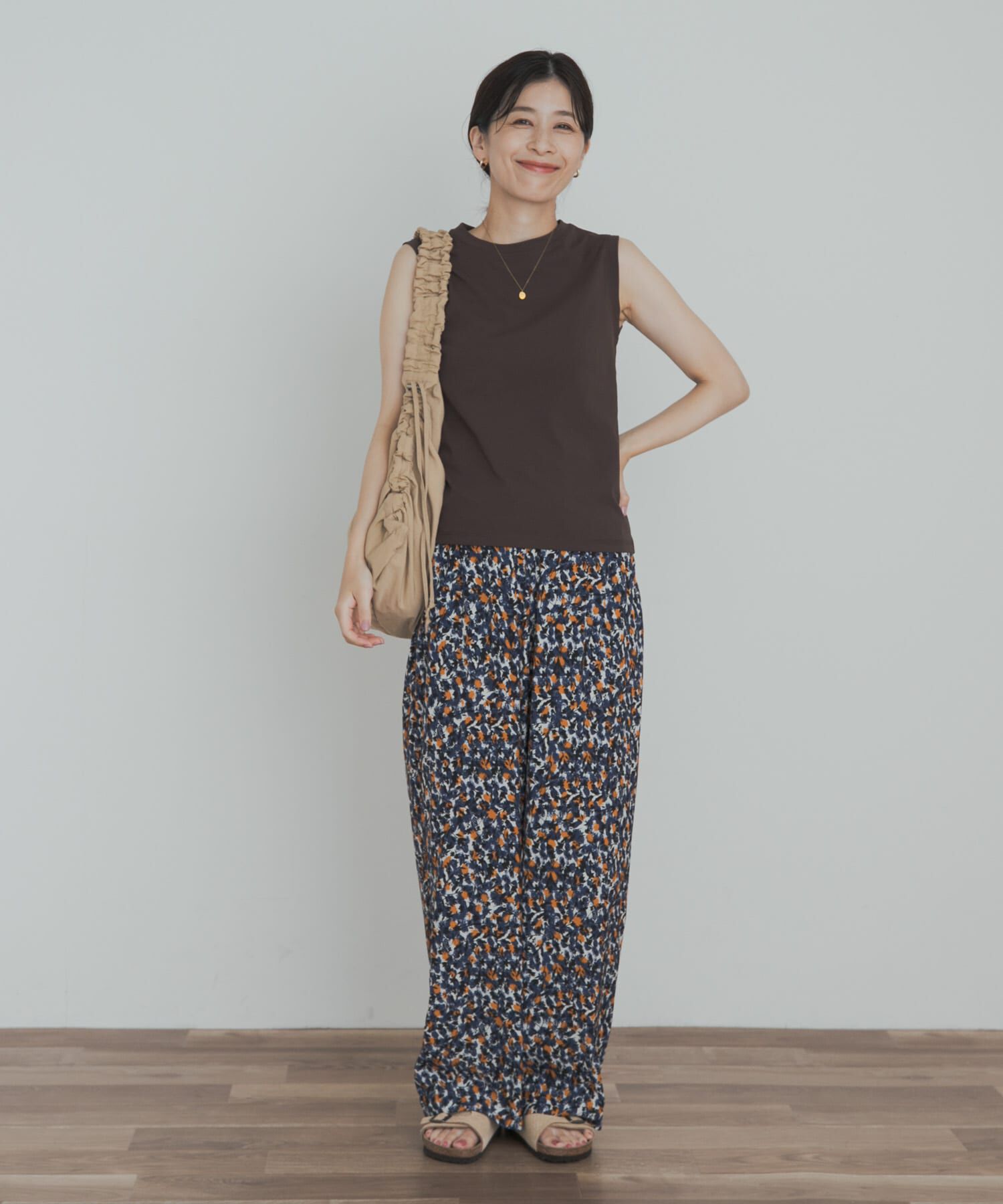 URBAN RESEARCH DOORS「クリアフライスノースリーブプルオーバー」|Tシャツ・カットソー|