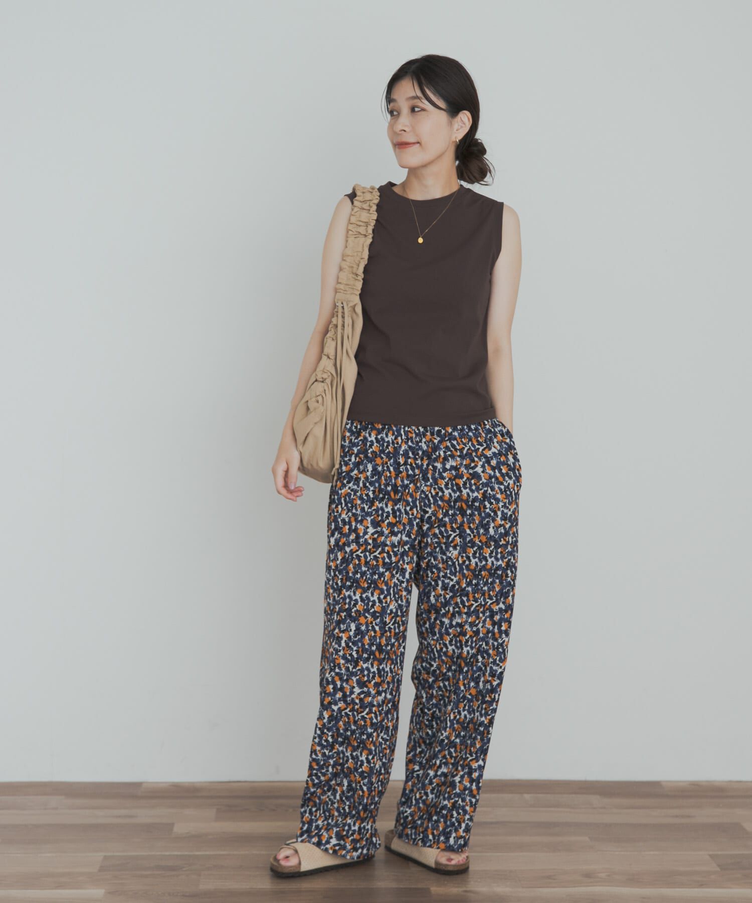 URBAN RESEARCH DOORS「クリアフライスノースリーブプルオーバー」|Tシャツ・カットソー|