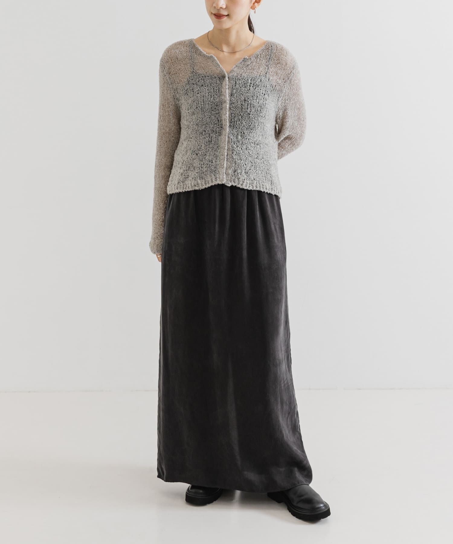 URBAN RESEARCH「シアーモールショート丈カーディガン」|カーディガン|