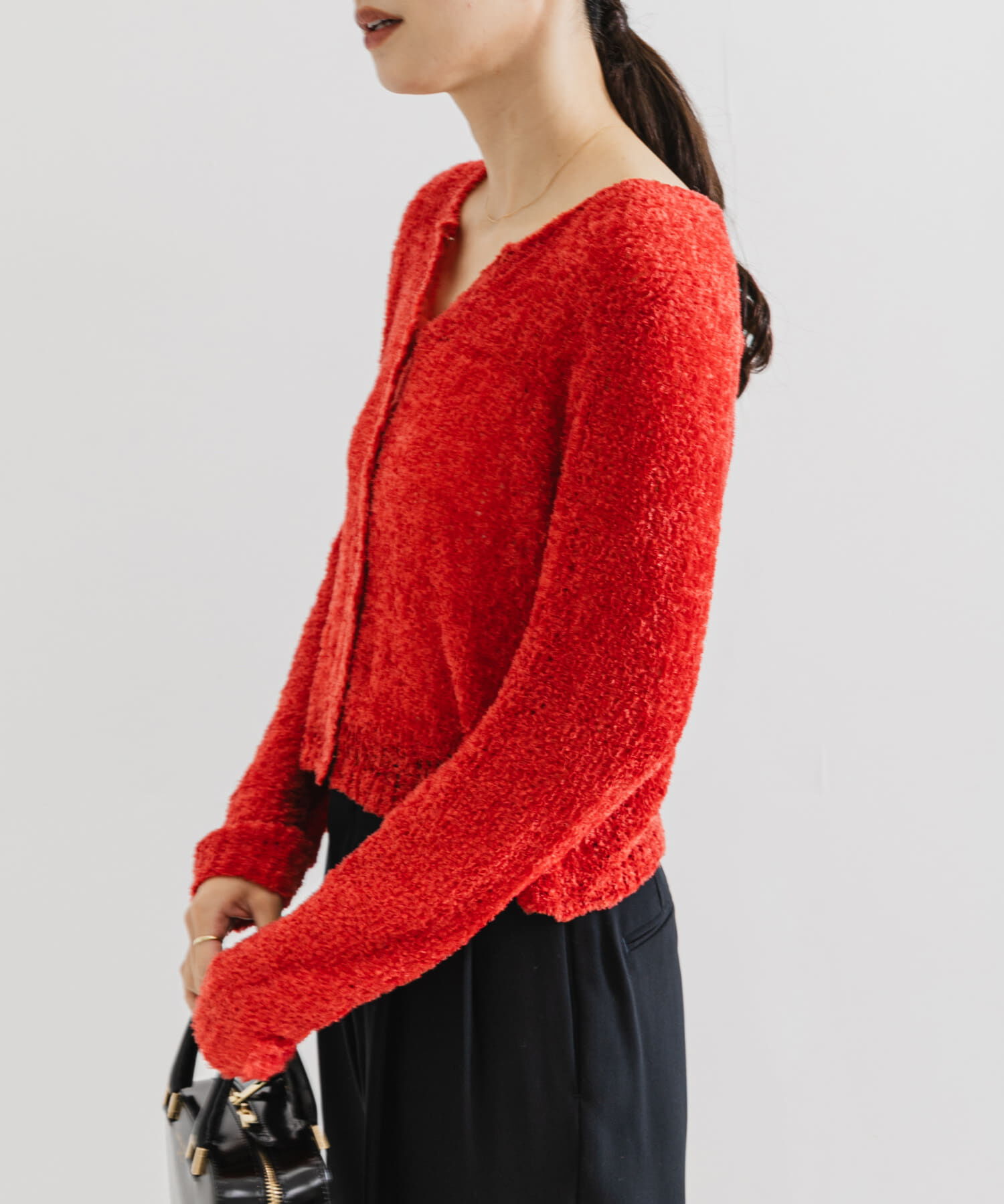 URBAN RESEARCH「シアーモールショート丈カーディガン」|カーディガン|