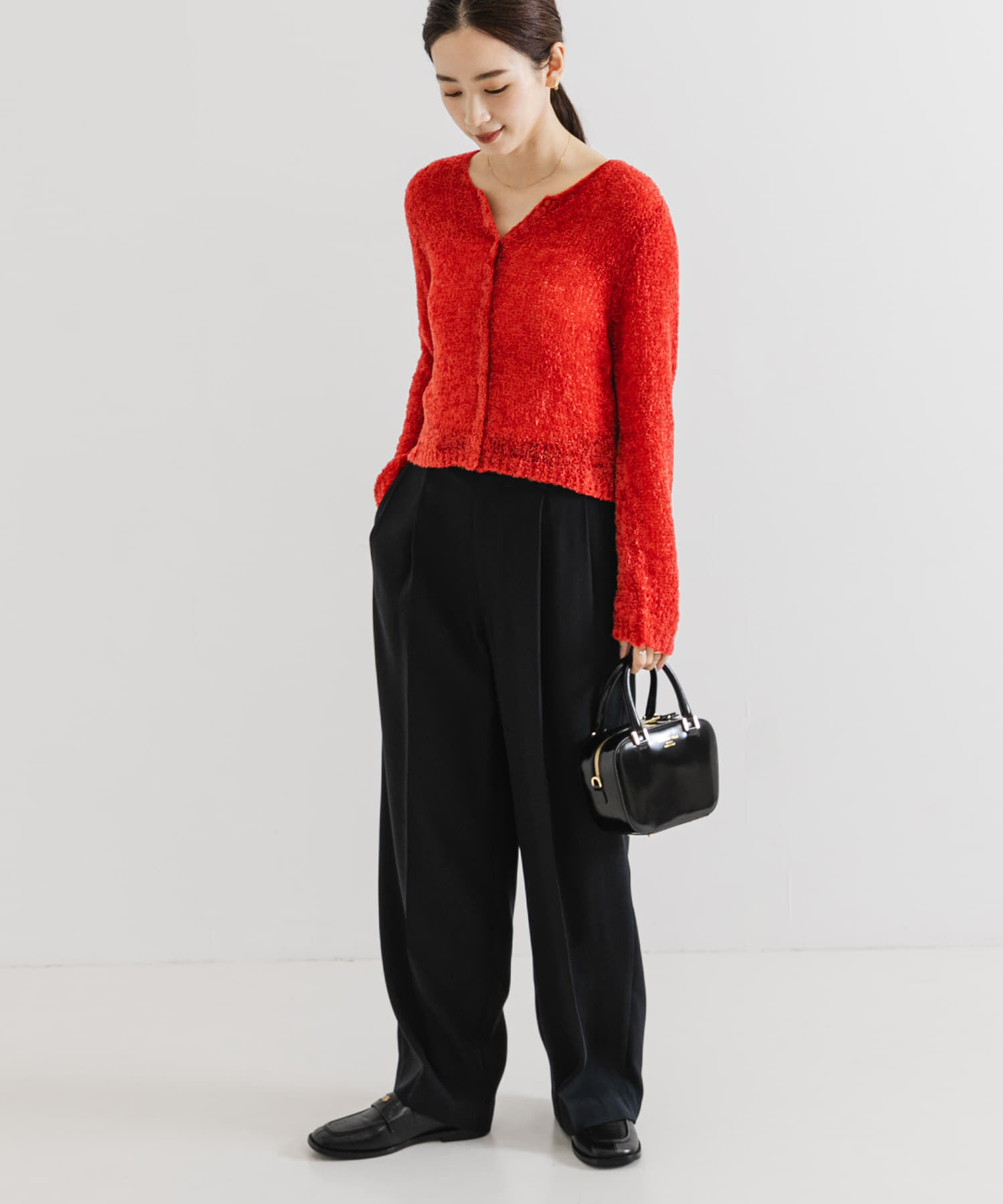 URBAN RESEARCH「シアーモールショート丈カーディガン」|カーディガン|