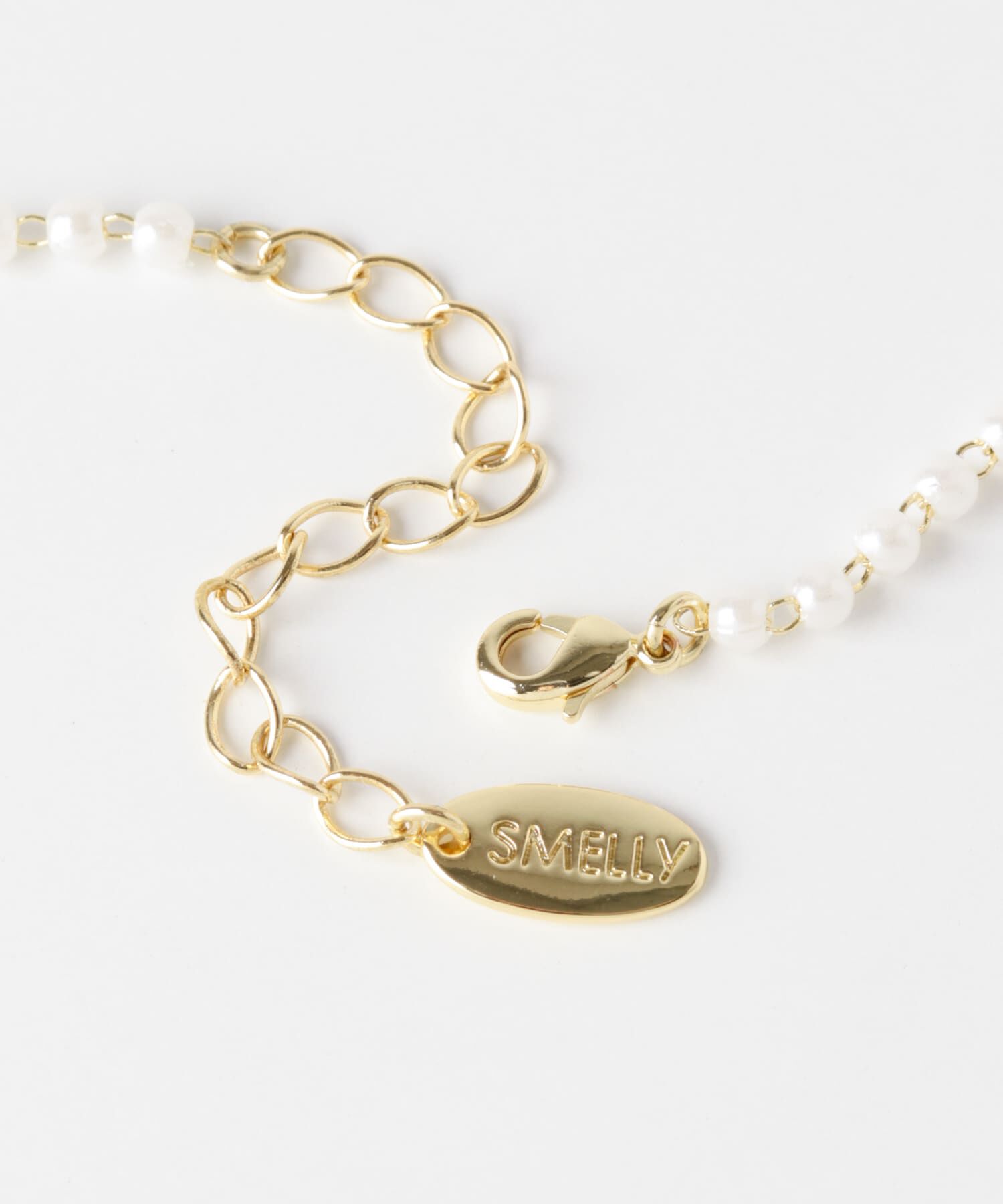 SMELLY「ラメフェザーヤーンコード2セットネックレス」|ネックレス|