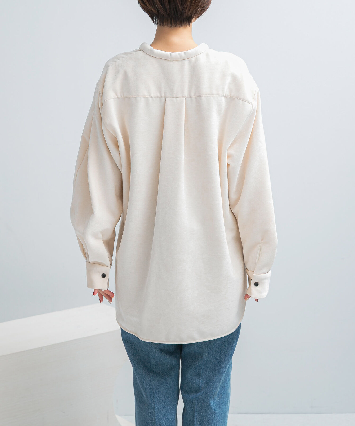 URBAN RESEARCH ROSSO「YENN　MOLE TWILL SHIRT」|シャツ・ブラウス|