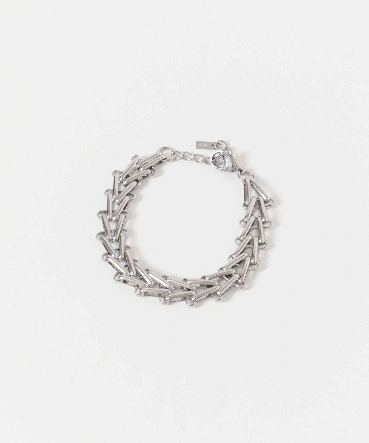 SMELLY「ステンレストライアングルチェーンブレスレット」|ブレスレット・バングル|