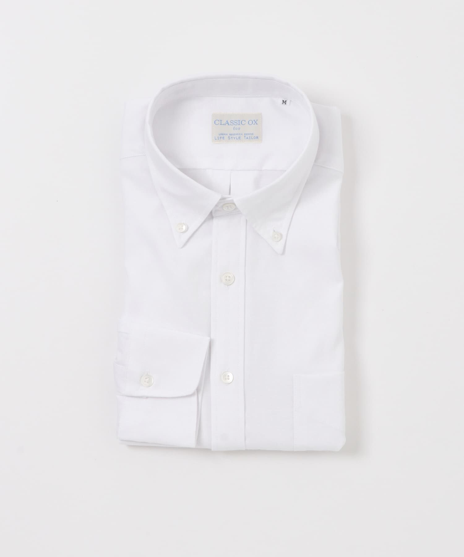 URBAN RESEARCH DOORS「LIFE STYLE TAILOR　マルチスペック CLASSIC OX ボタンダウンシャツ」|シャツ・ブラウス|ホワイト