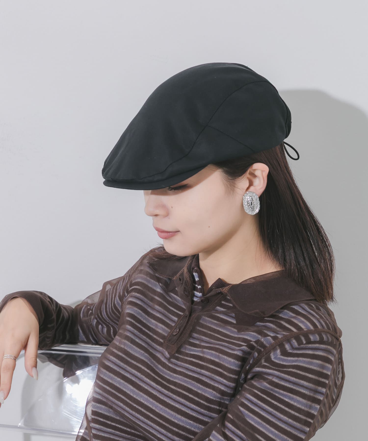 SMELLY「ドロストハンチング」|ハンチング・ベレー帽|