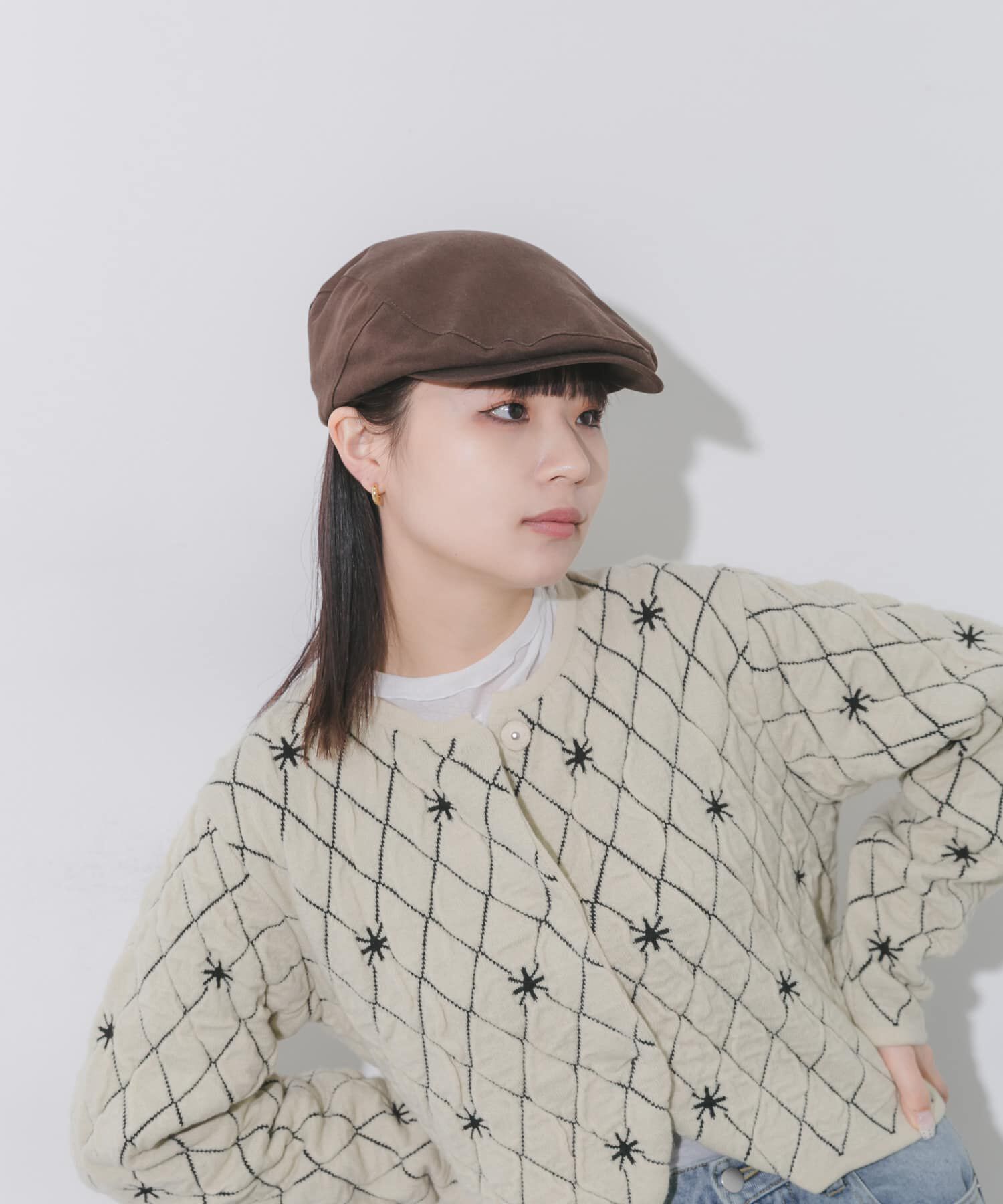 SMELLY「ドロストハンチング」|ハンチング・ベレー帽|