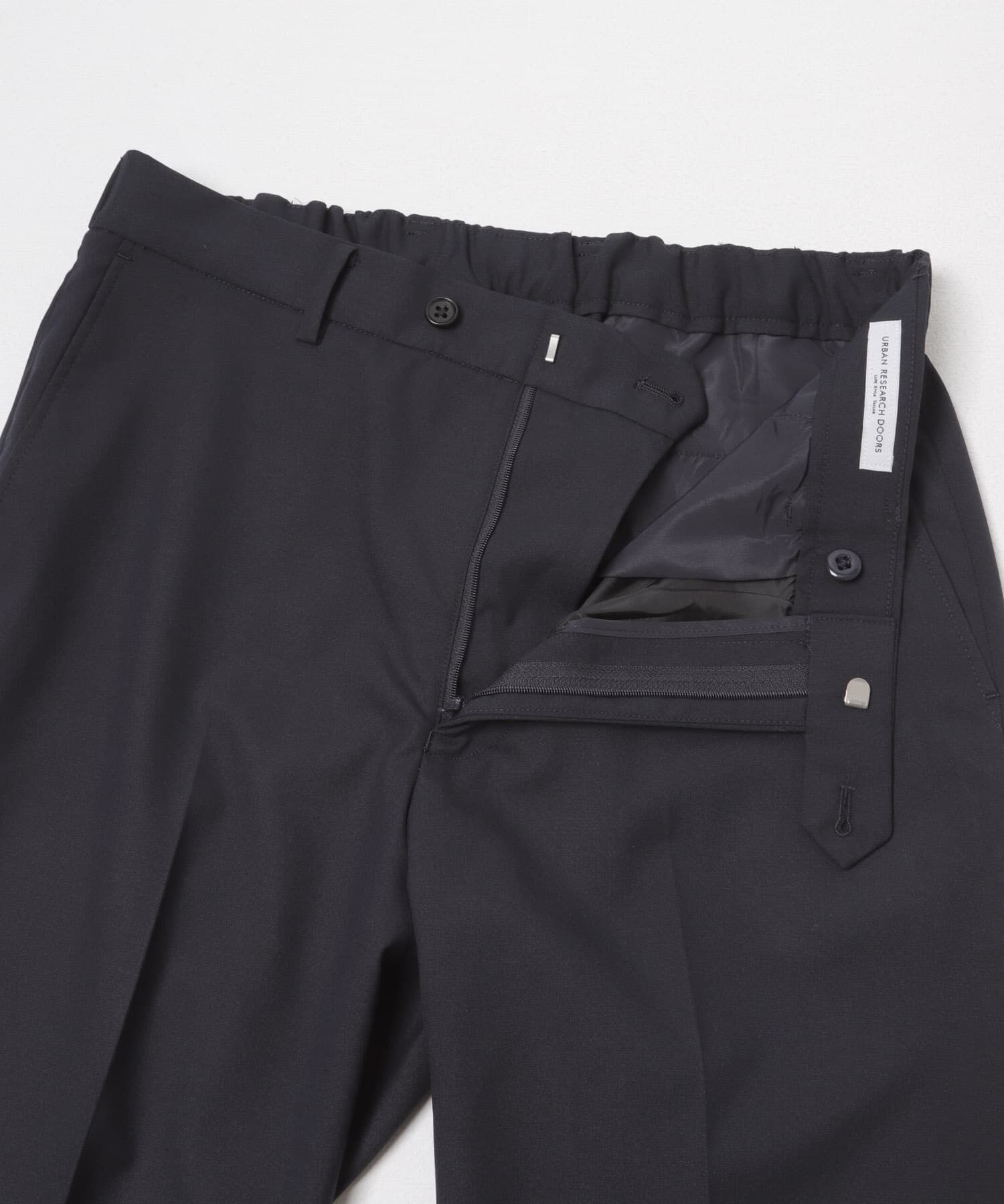 URBAN RESEARCH DOORS「LIFE STYLE TAILOR　ウールライクコンフォータブルスマートパンツ」|スラックス|