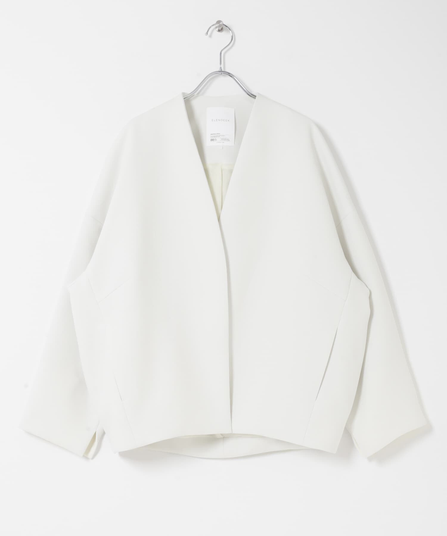 URBAN RESEARCH ROSSO「『一部別注カラー』ELENDEEK　FORM SHORT COAT」|ノーカラージャケット|