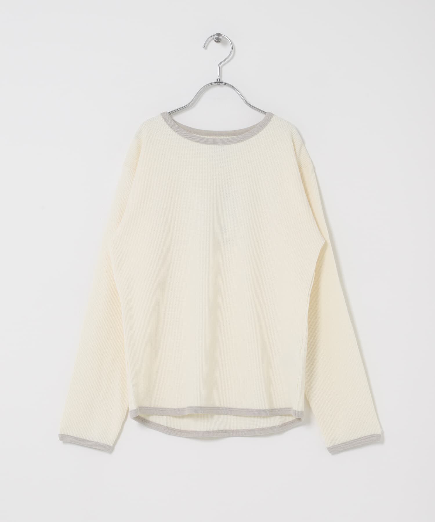 URBAN RESEARCH DOORS「『150サイズ』ワッフルパイピングロングスリーブTシャツ(KIDS)」|その他|