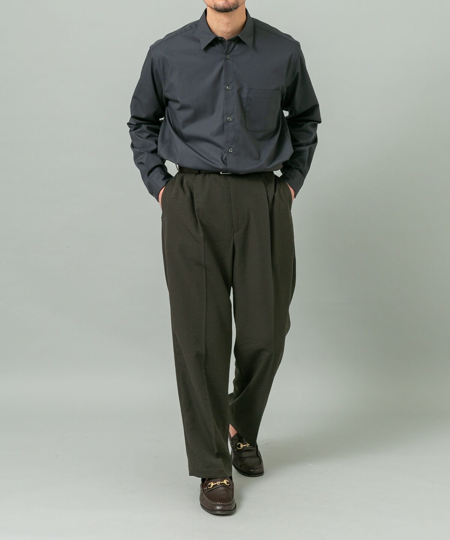 URBAN RESEARCH ROSSO「『セットアップ対応』ドライイージーワイドスラックス」|その他|