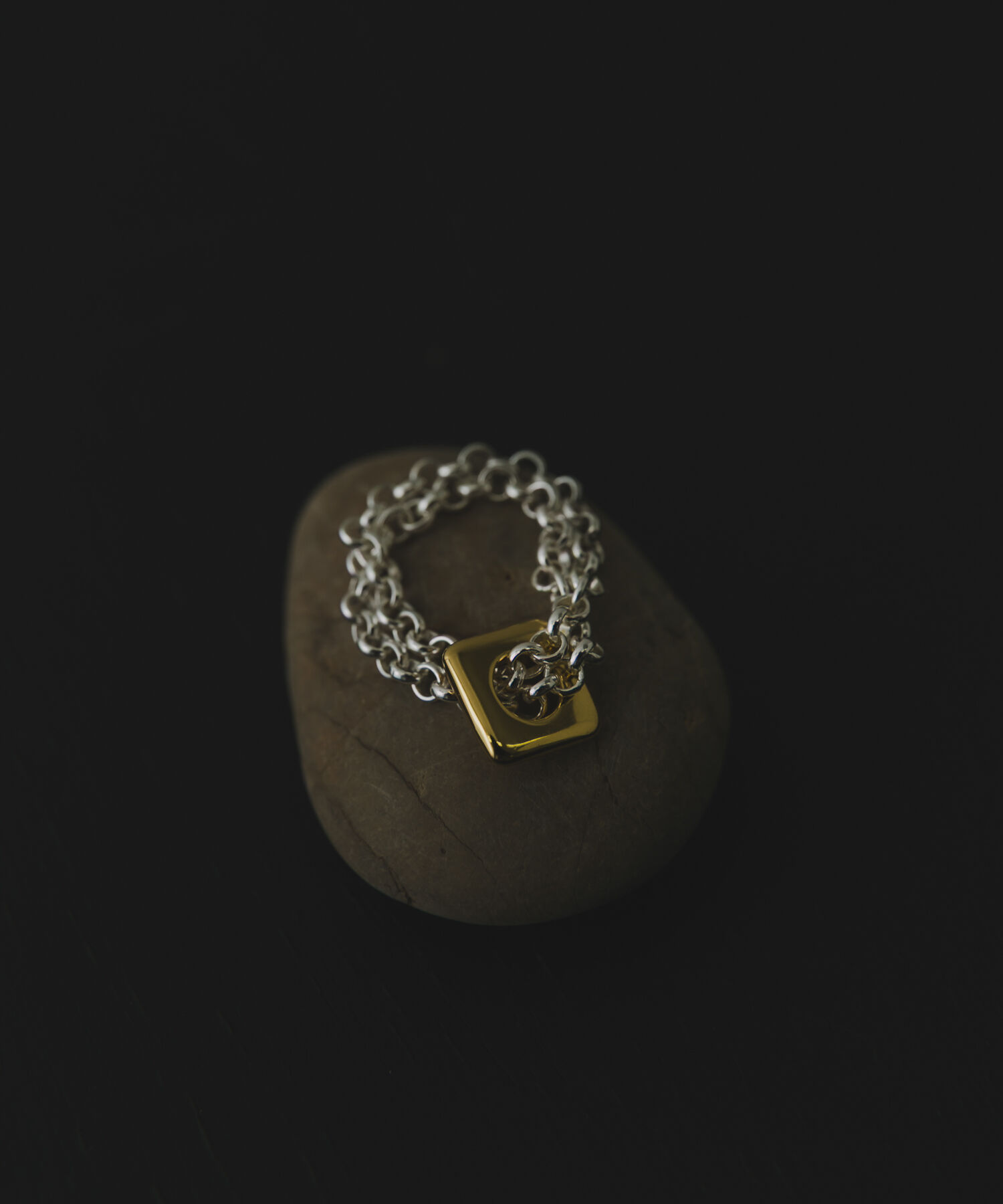 SMELLY「SMELLY so&rsquo;　point chain ring」|リング|