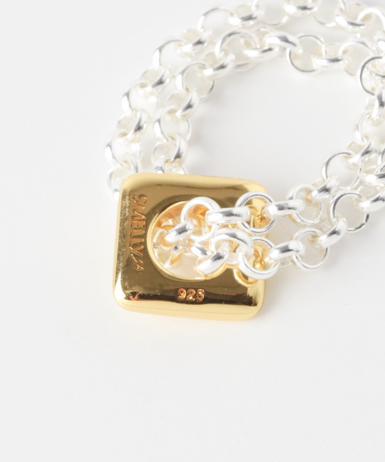 SMELLY「SMELLY so&rsquo;　point chain ring」|リング|