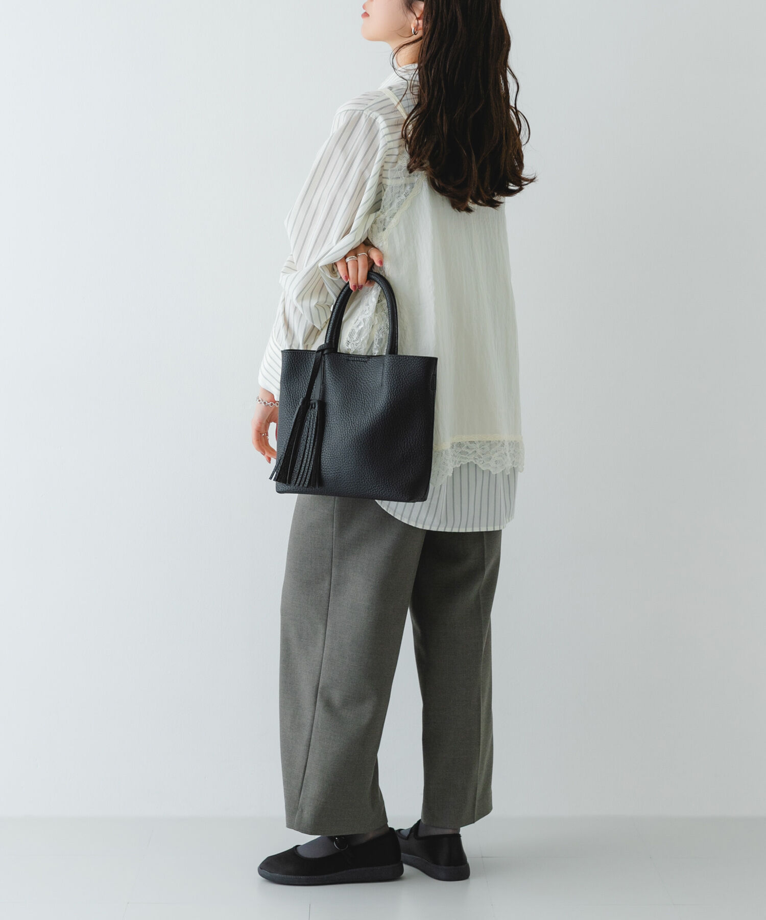 RODE SKO「タッセル軽量2WAYプチトートバッグ」|トートバッグ|