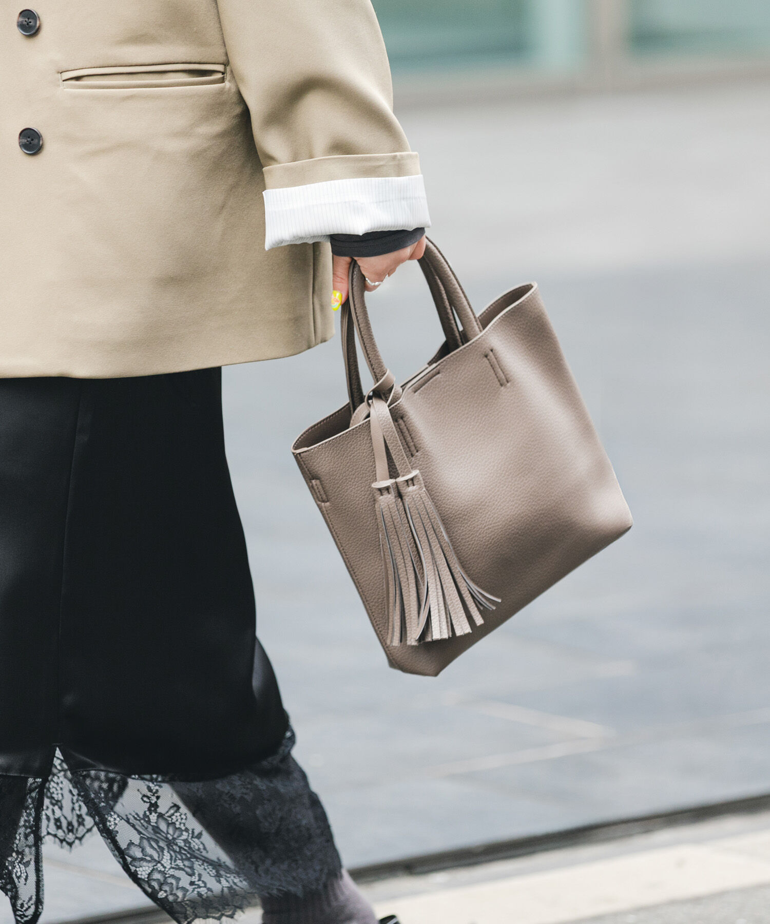 RODE SKO「タッセル軽量2WAYプチトートバッグ」|トートバッグ|