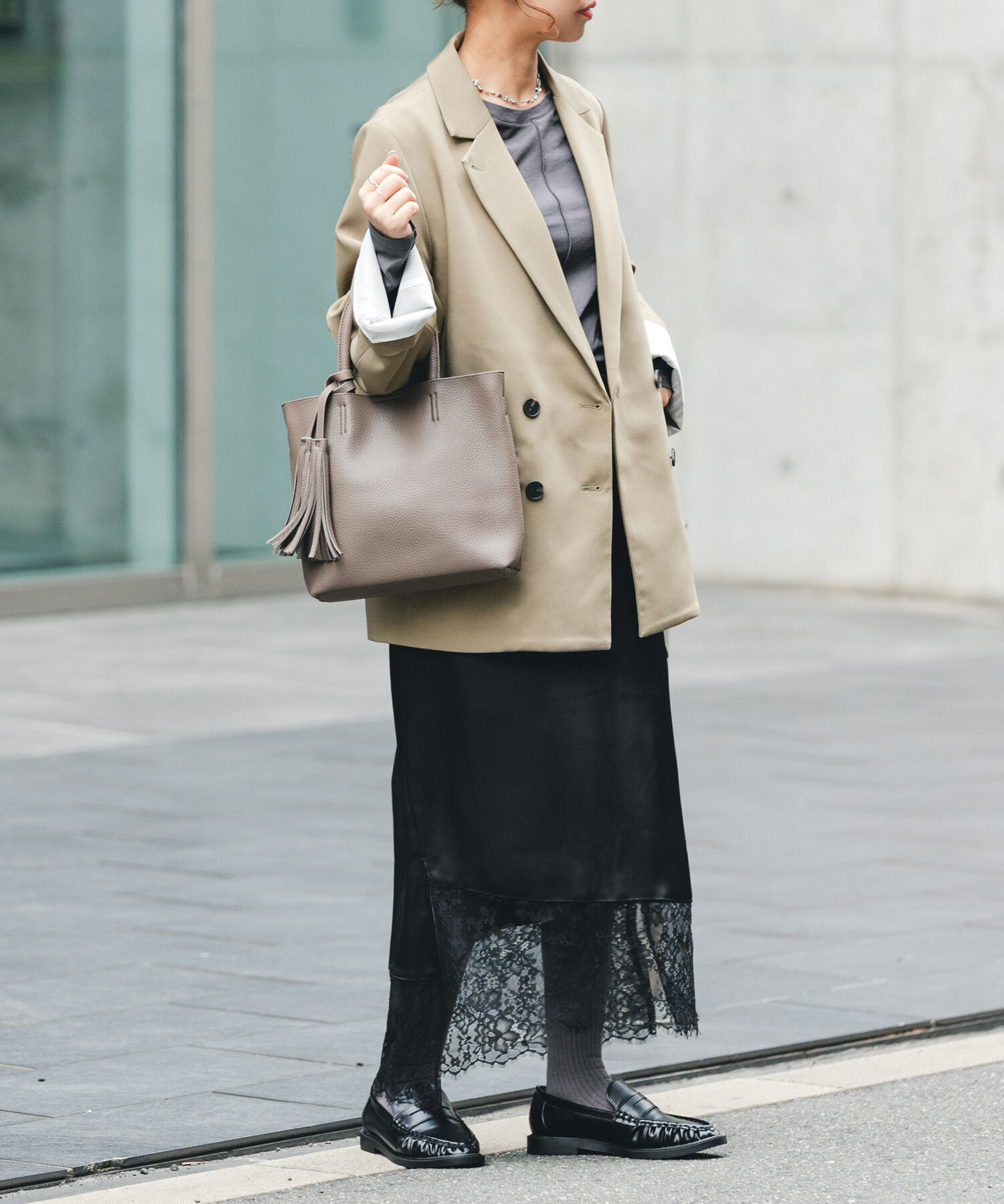 RODE SKO「タッセル軽量2WAYプチトートバッグ」|トートバッグ|