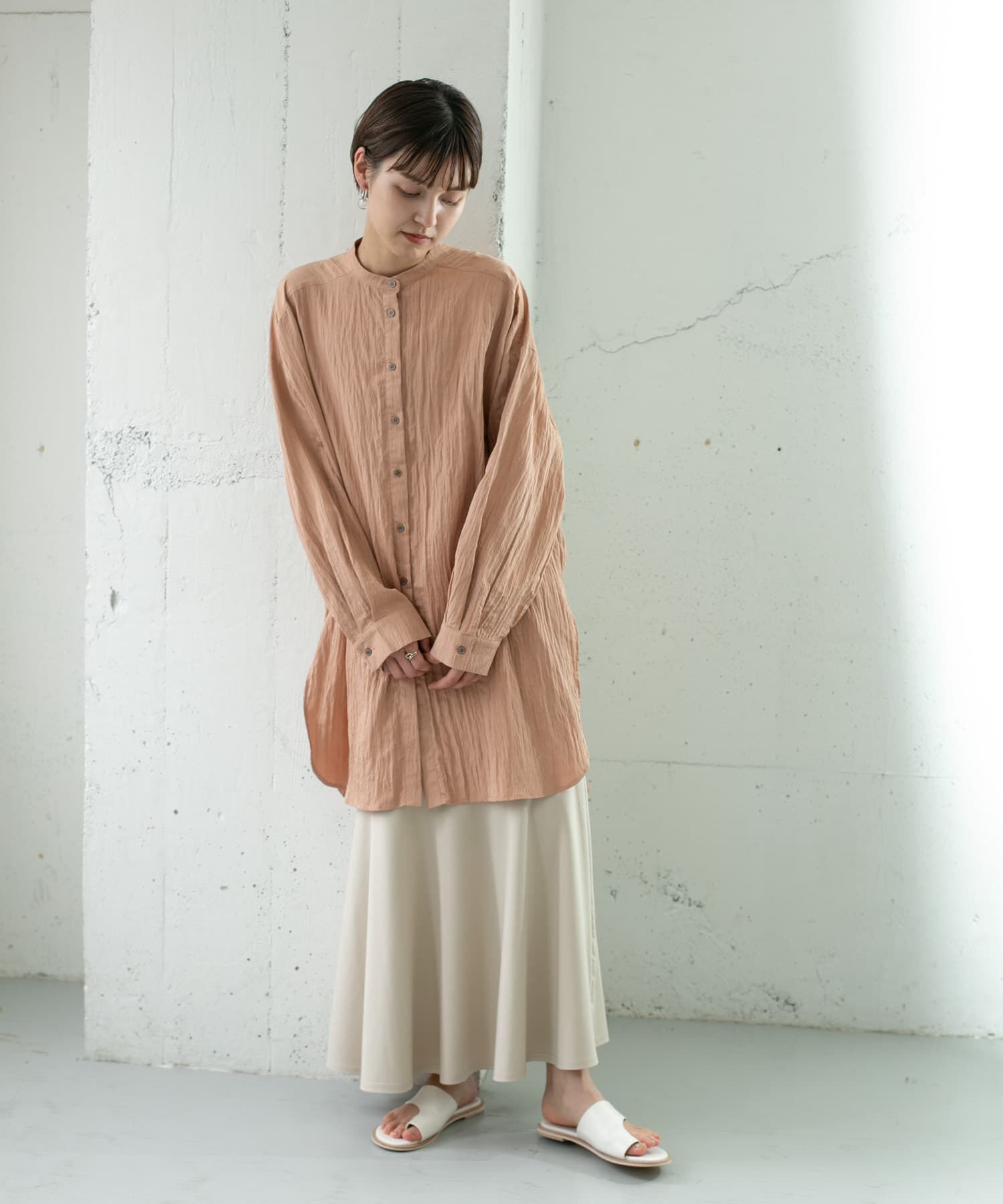  「マーメイドラインカットスカート」|スカート|