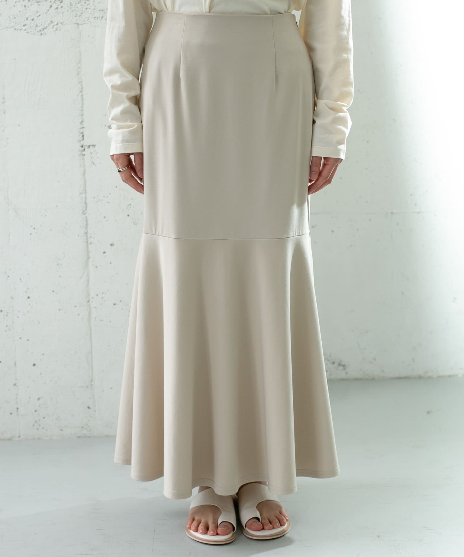  「マーメイドラインカットスカート」|スカート|