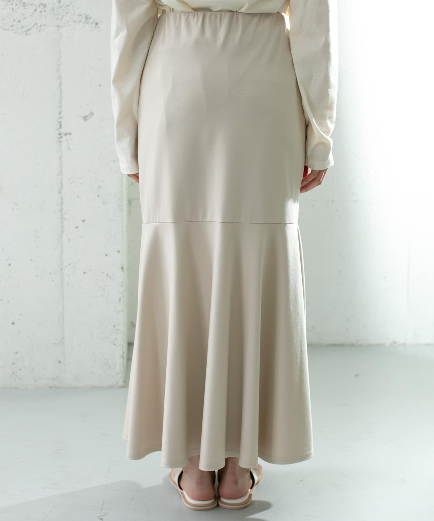  「マーメイドラインカットスカート」|スカート|