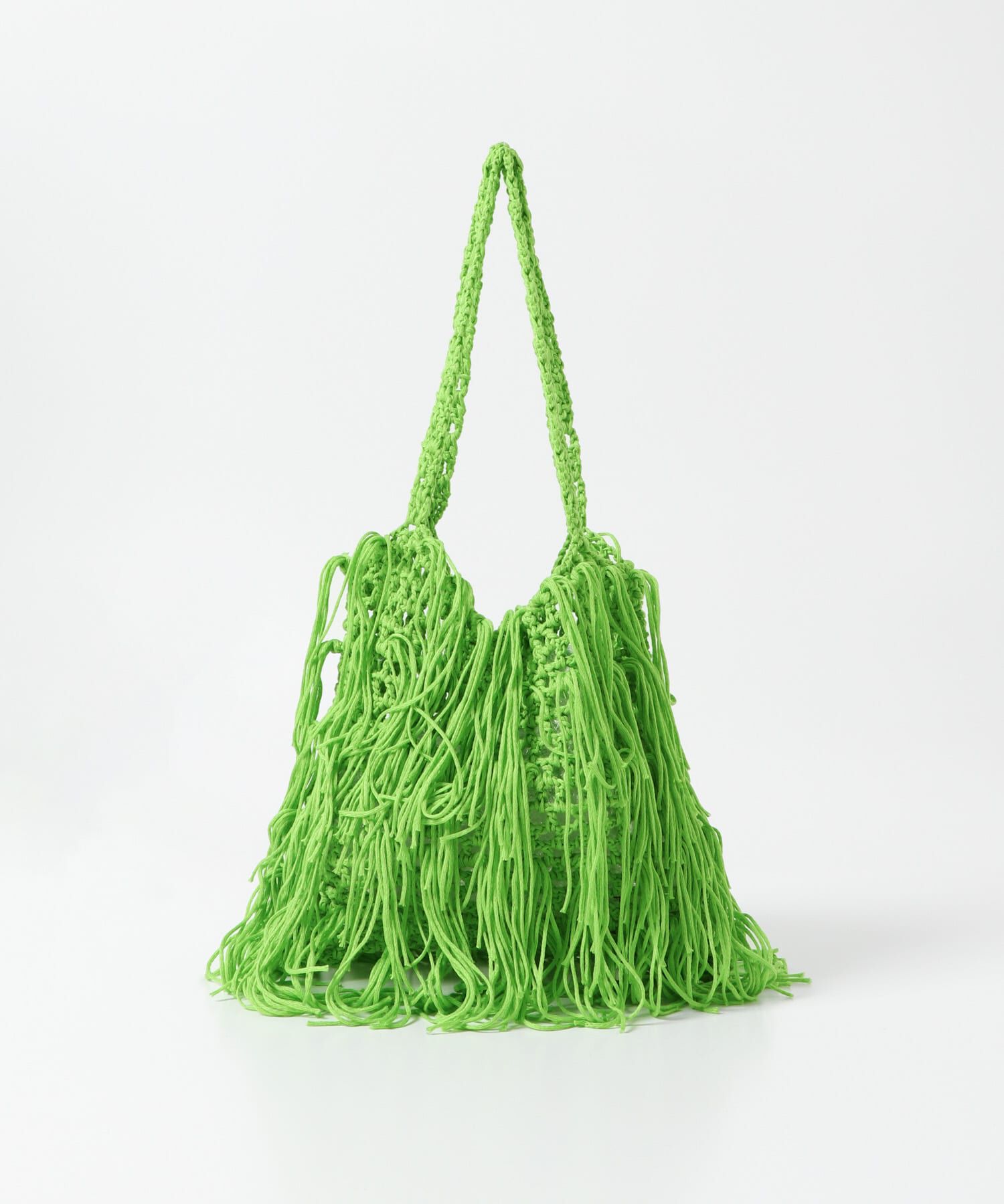  「フリンジニットBAG」|ハンドバッグ|